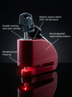 RotorGuard Alarm Disc Lock