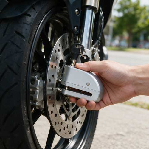 RotorGuard Alarm Disc Lock